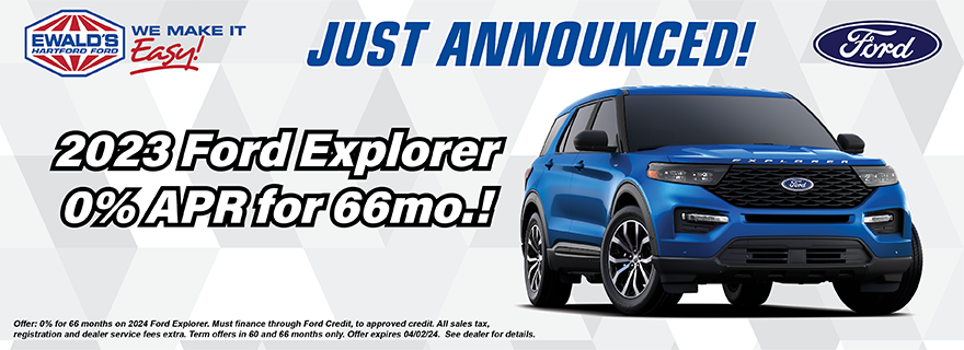 Save on 2023 Ford Explorter